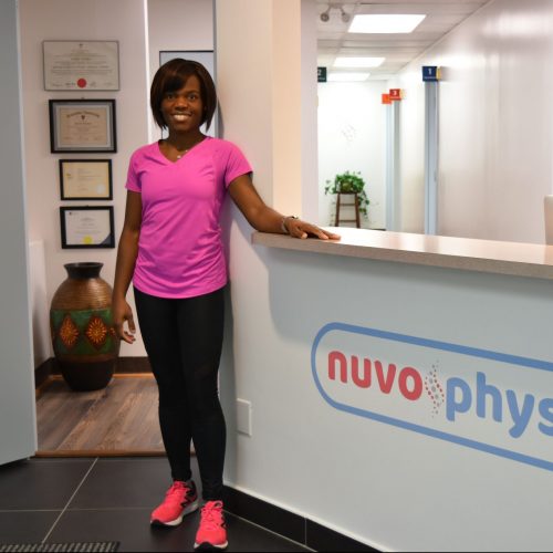 jennifer nwankwo at nuvo physio physiotherapy clinic