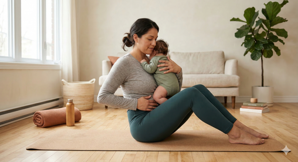 Postpartum Fourth Trimester Recovery — pelvic health physiotherapy at Nuvo Physio